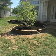 Hardscape mulch bed piscataway nj