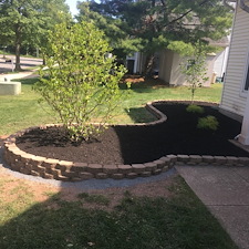 Hardscape mulch bed piscataway nj